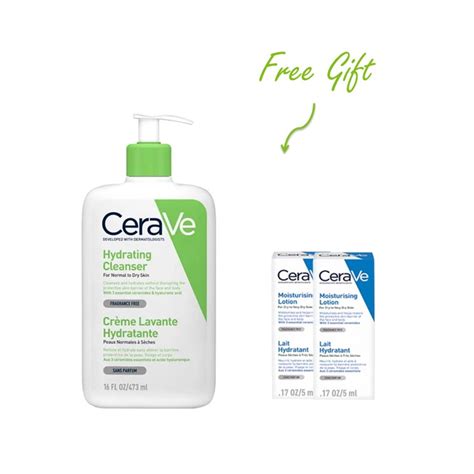 CERAVE Hydrating Cleanser Bundle CITYPARA