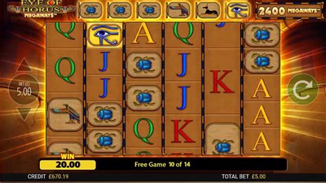 Eye Of Horus Slot Demo Play Specialload