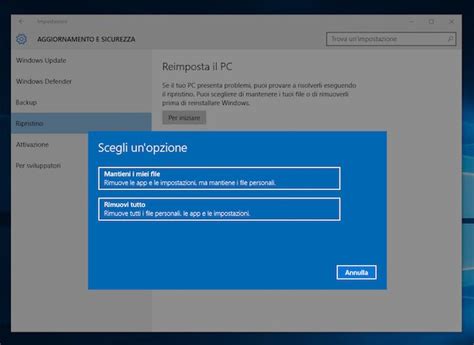 Come Ripristinare Windows 10 Salvatore Aranzulla