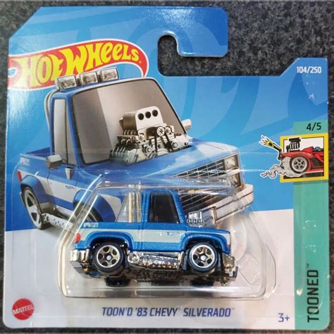 Hot Wheels Tooned Chevy Silverado Toon D Shopee Brasil