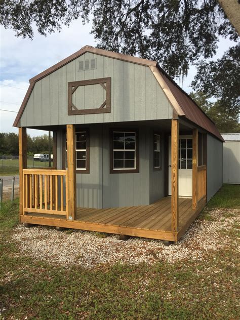 X Deluxe Lofted Barn Cabin Floor Plans