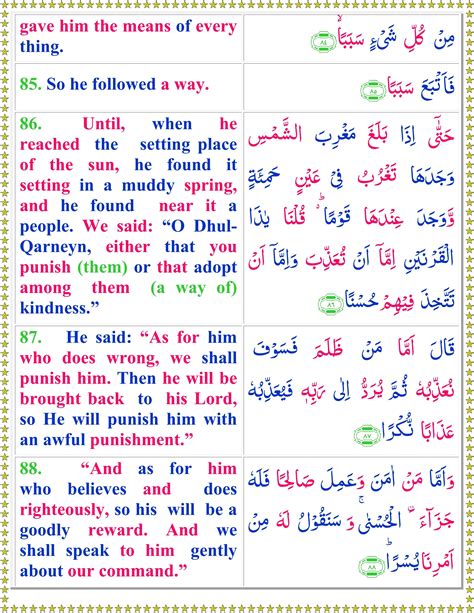 Read Surah Al Kahf With English Translation Artofit