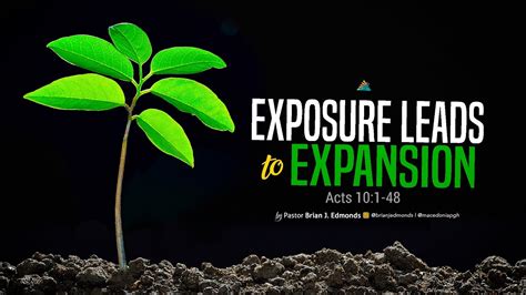 Exposure Leads To Expansion(January 29th, 2023) | Pastor Brian J ...