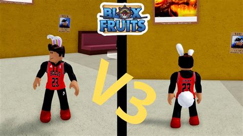 Comment V La Race Lapin Sur Blox Fruit Youtube