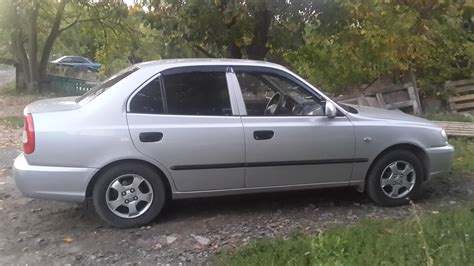 Поменял литые диски на заводские колеса. — Hyundai Accent (2G), 1,5 л ...
