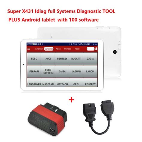 Launch Dbscar Super X Idiag Full Systems Diagnostic Tool Plus