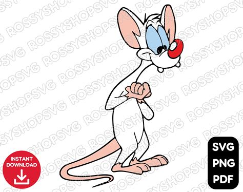 Pinky And The Brain Svg Pinky Svg Cartoon Svg D