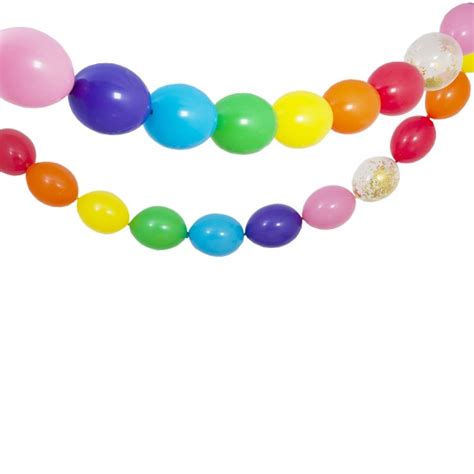 Гирлянда из шаров разного размера: как сделать разнокалиберную уличную ...