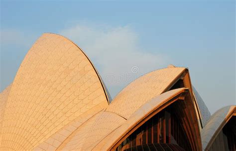 Detail Of The Roof Of Sydney Opera House Sydney Australia Editorial