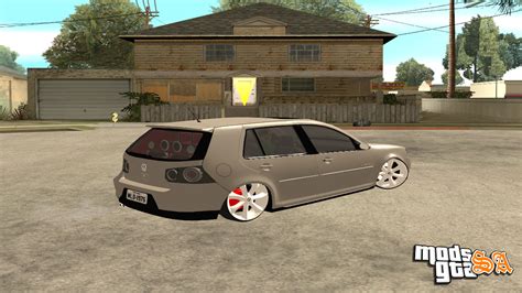 Mods Gta San Andreas Volkswagen Golf Rebaixado Pared O De Som