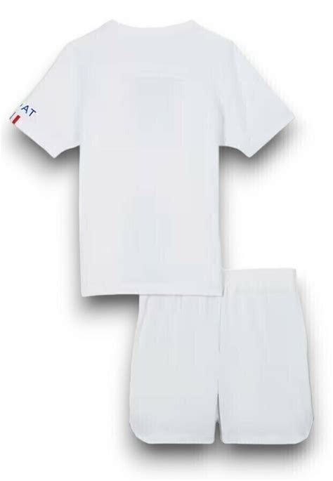 Kit Infantil Paris Saint Germain PSG 2022 Branco