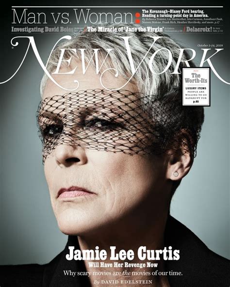 Jamie Lee Curtis on the Cover of New York Magazine -- New York Media ...