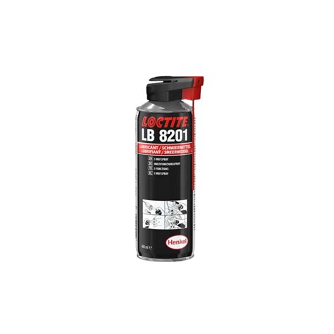 Aerosol Oil Loctite 8201 400ml Solex Chebco Ex Cafesolex