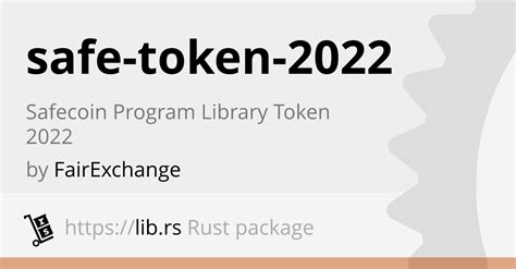 Safe Token 2022 Unregulated Finances In Rust Lib Rs