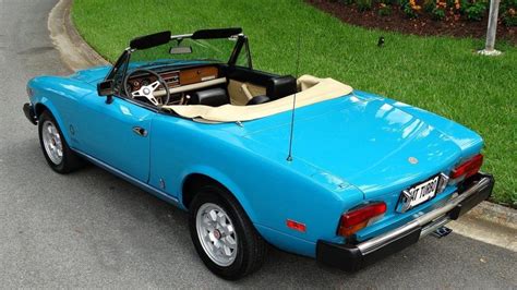 Fiat Spider Turbo Convertible For Sale