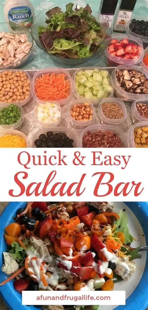 Quick Easy Salad Bar Supper Artofit