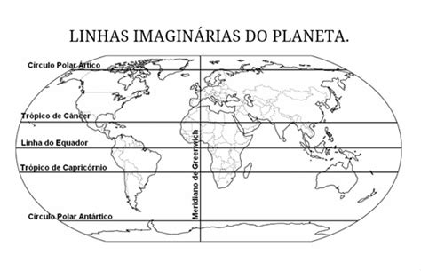 Mapa Mundi Linhas - Mapa-múndi - Mapa completo, político, mapa continentes e países