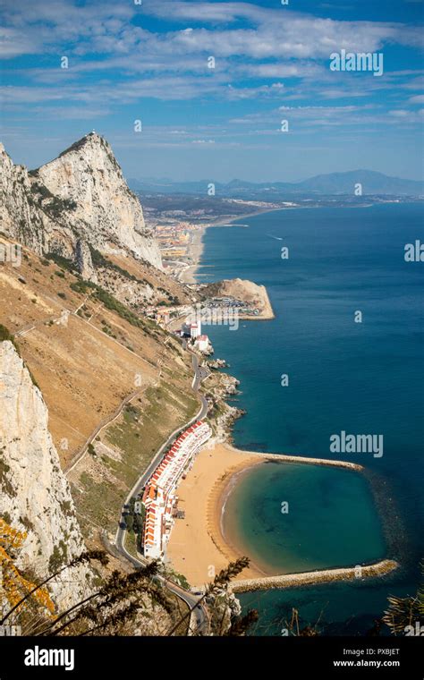 Sandy bay gibraltar hi-res stock photography and images - Alamy