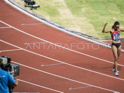 Atletik Lari Meter Putri Final Antara Foto