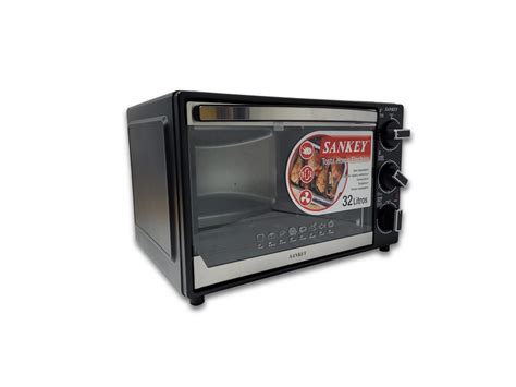 Horno Eléctrico 44l Negro 1500w SANKEY Negro El Puntazo del San