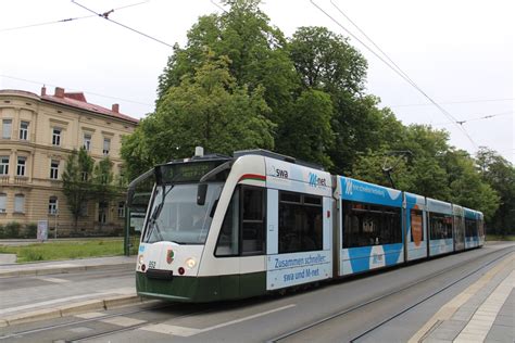 Аугсбург, Siemens NF8 № 852 — Фото — Городской электротранспорт