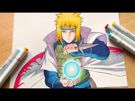 How To Draw Minato Namikaze Naruto Step By Step Tutorial