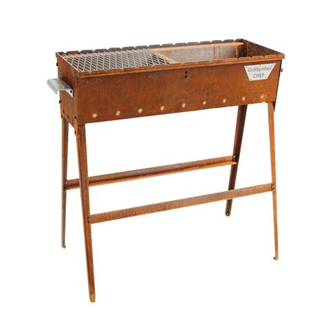 Naked Chef Kolgrill Köp underhållsfri robust grill