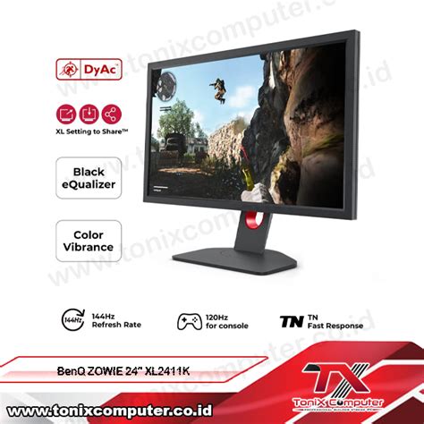 BenQ ZOWIE 24″ XL2411K FHD Gaming Monitor 144Hz – ToniX Computer