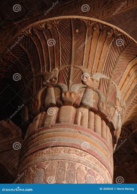 Egyptian Pillars Stock Photo - Image: 350030