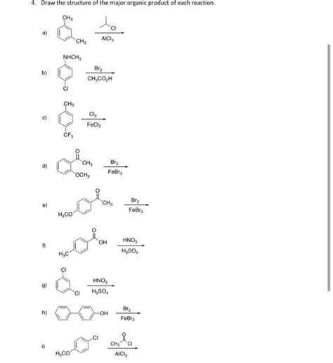 Solved Draw The Structure Of The Major Organic Product Of Chegg