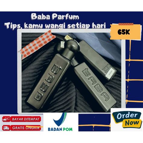 Jual Baba Parfum Original Black Edition Untuk Pria Dan Wanita Aroma A