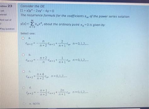 Solved Estion Yet Wered Consider The De X Y Xy Chegg