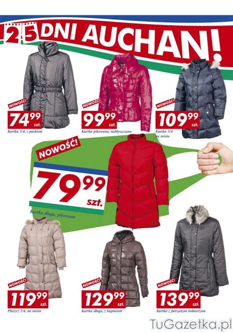 Odzie Zimowa Damska Auchan Moda Odzie Tugazetka Pl