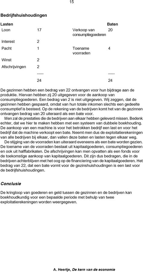 Correctievoorschrift Vwo De Kern Van De Economie