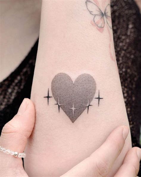 Heart Tattoo Designs With Stars