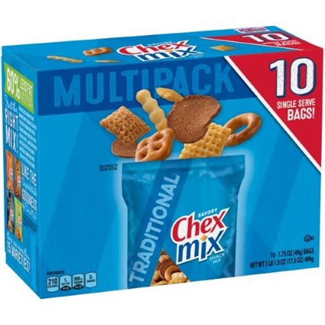 General Mills Chex Mix Traditional Snack Mix Pack Of 14 14 Pack Kroger