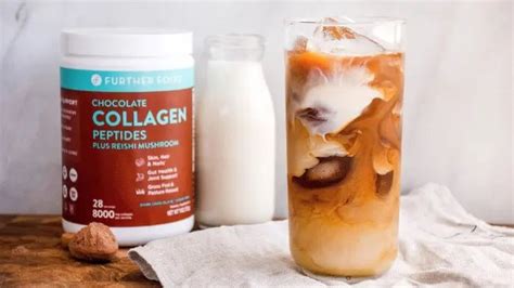 Iced Chocolate Mocha With Collagen Boost Further Food