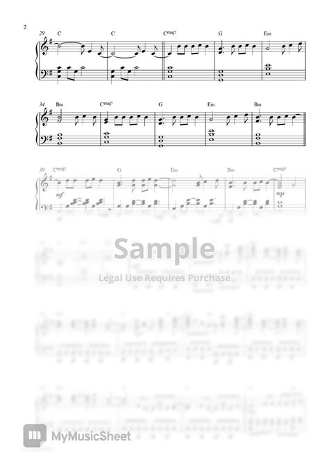 Tom Odell - Another Love (Piano Sheet) Sheets by Pianella Piano