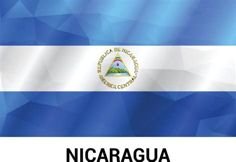 Vector De Diseño De Banderas De Nicaragua 13304271 Vector En Vecteezy