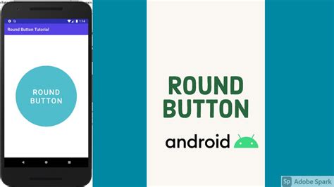 How To Create A Round Button In Android Codesouls Youtube