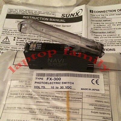 1PCS NEW For Panasonic SUNX Photoelectric Sensor FX 300 10 30VDC EBay