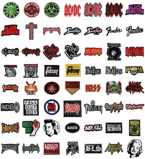 Rock Band Logos And Names