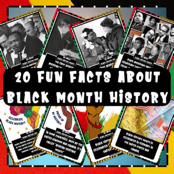 20 fun Facts About Black History Month For Kids. by Magic Pencil 4 Learning