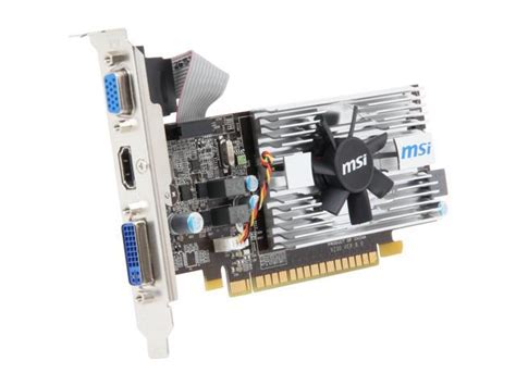 MSI GeForce GT 430 Fermi DirectX 11 N430GT MD1G LP 1GB 64 Bit DDR3