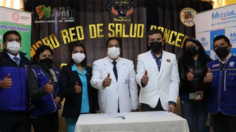 Essalud Junín Suscribe Convenio Para Desarrollar Programa Mi Salud Mi Vida En Provincia De