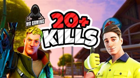 Fortnite Battle Royale 20 Kills Gameplay Youtube