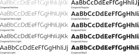 Congenial Font Download