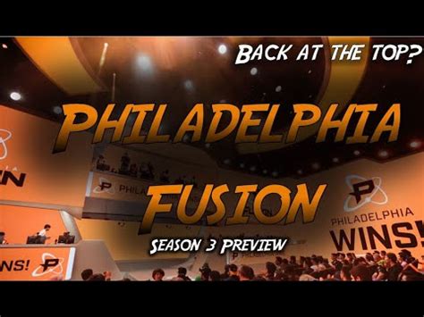 Back At The Top Philadelphia Fusion Overwatch League Season Preview