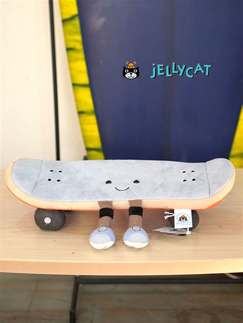 Jellycat Amuseables Sports Skateboarding Etoffe