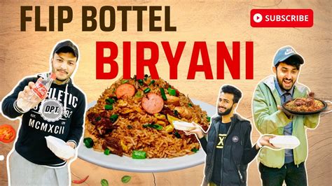 FLIP BOTTLE CHALLENGE FOR BIRYANI A New Vlog With Abdullah Vlog